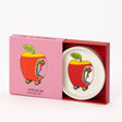 Magpie x Richard Scarry Applecar Round Trinket Dish