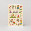 Studio Boketto Growing In The Right Direction Greeting Card