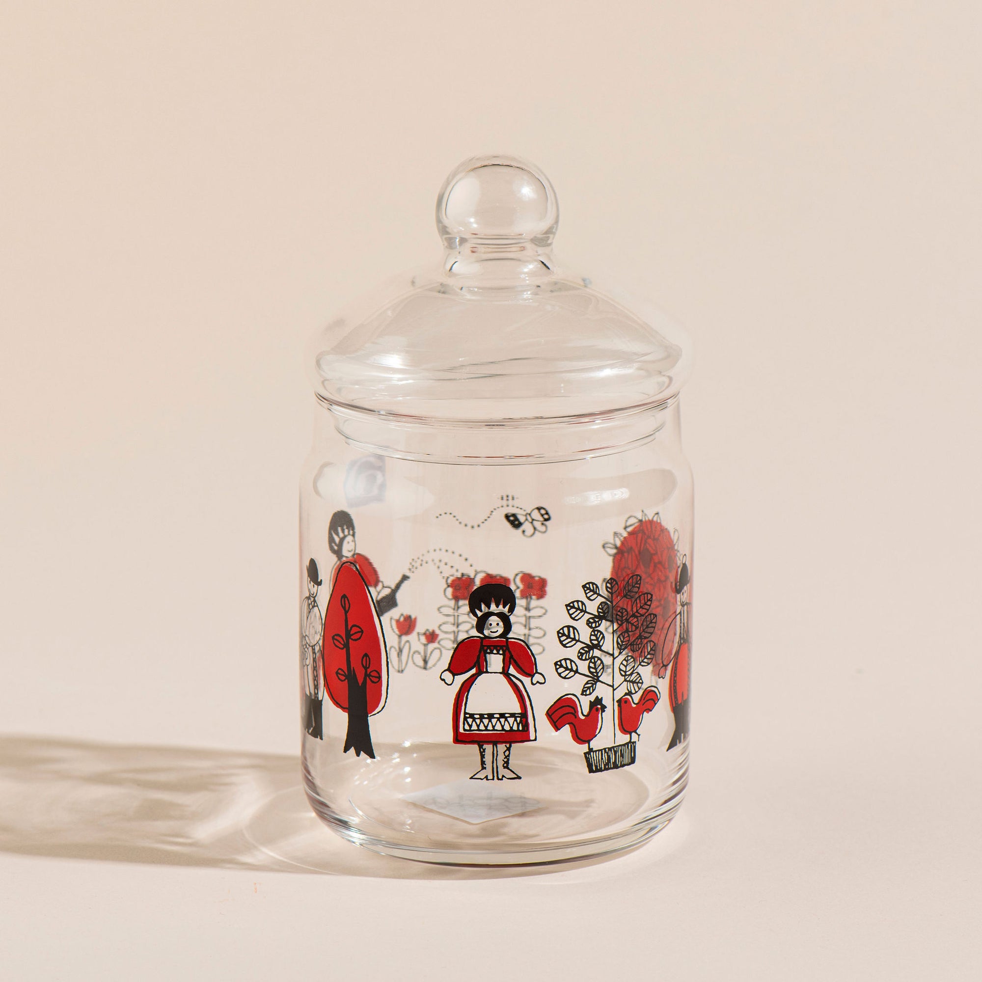 Aderia Retro Glass Storage Jar - Fairytale