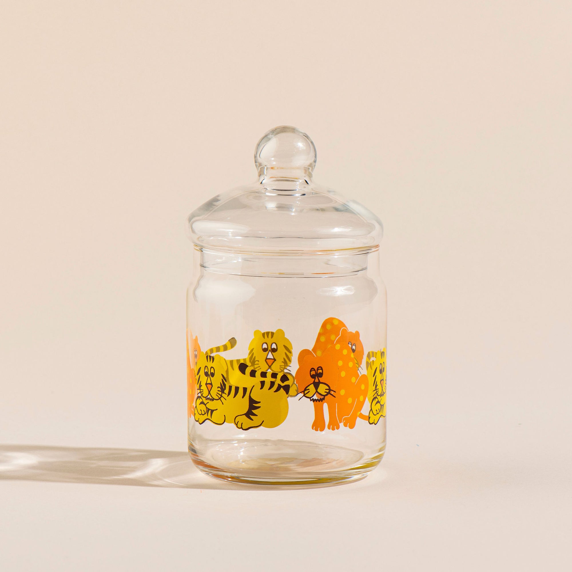 Aderia Retro Glass Storage Jar - Zoo Mate