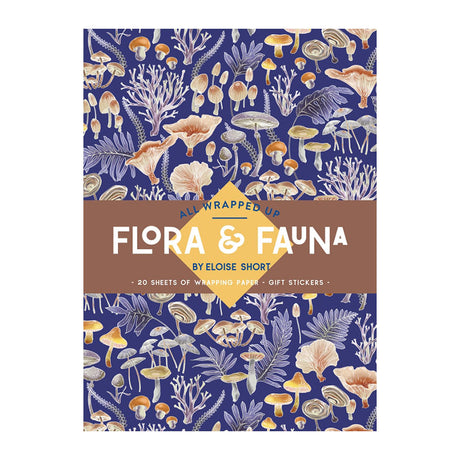 All Wrapped Up Wrapping Paper Book - Flora & Fauna