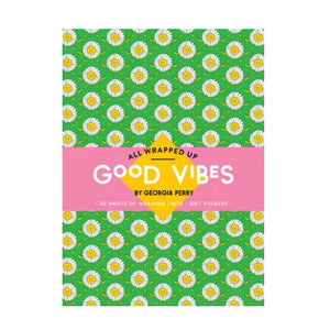All Wrapped Up Wrapping Paper Book - Good Vibes