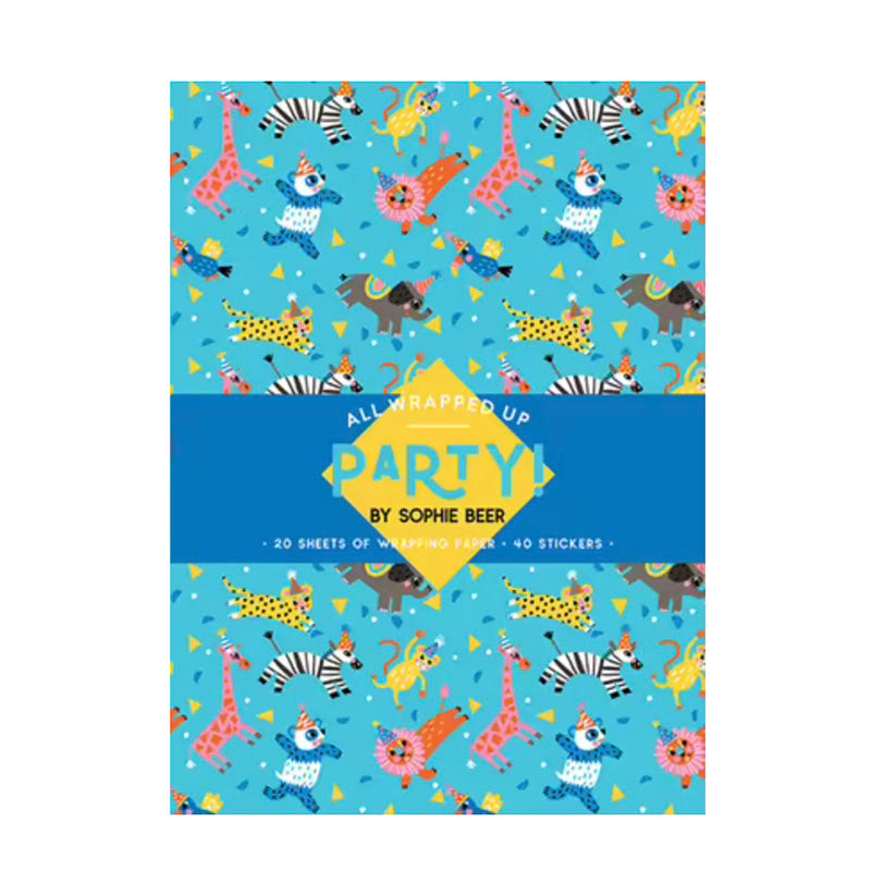 All Wrapped Up Wrapping Paper Book - Party