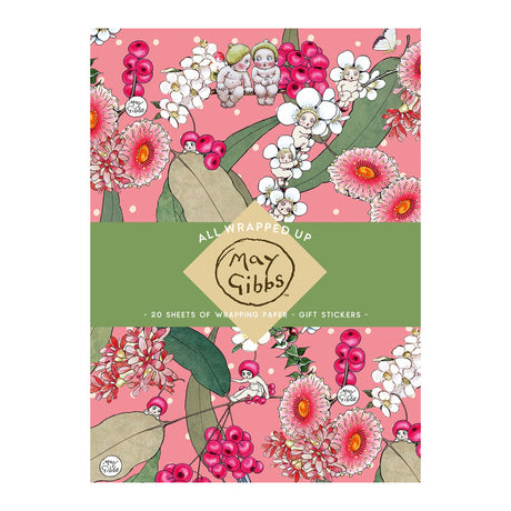All Wrapped Up Wrapping Paper Book May Gibbs