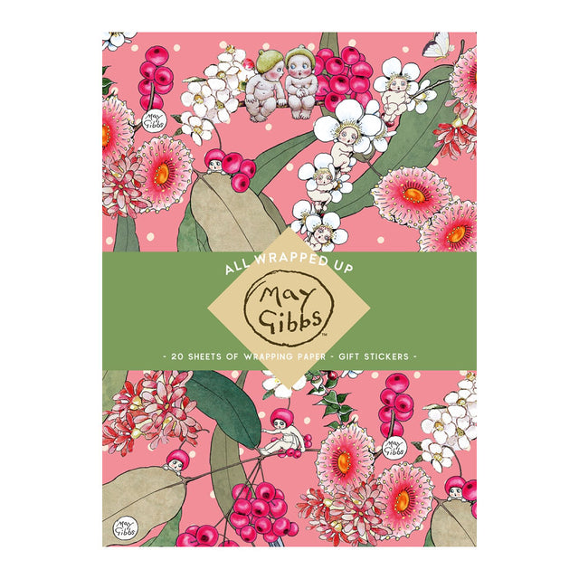 All Wrapped Up Wrapping Paper Book May Gibbs