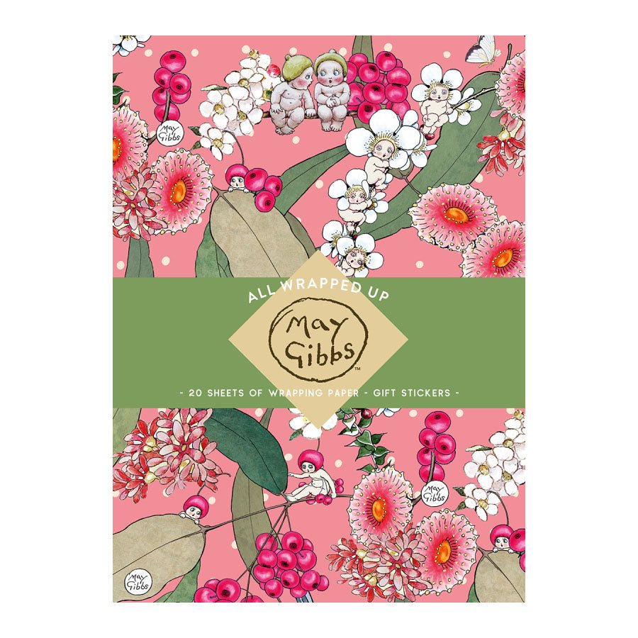 All Wrapped Up Wrapping Paper Book May Gibbs