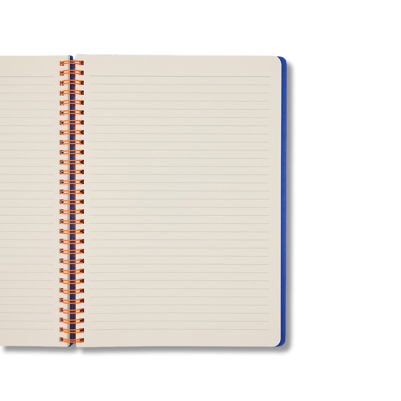 Any Day Now Ideas - Notes Spiral B5 Ruled Blush Pink Notebook