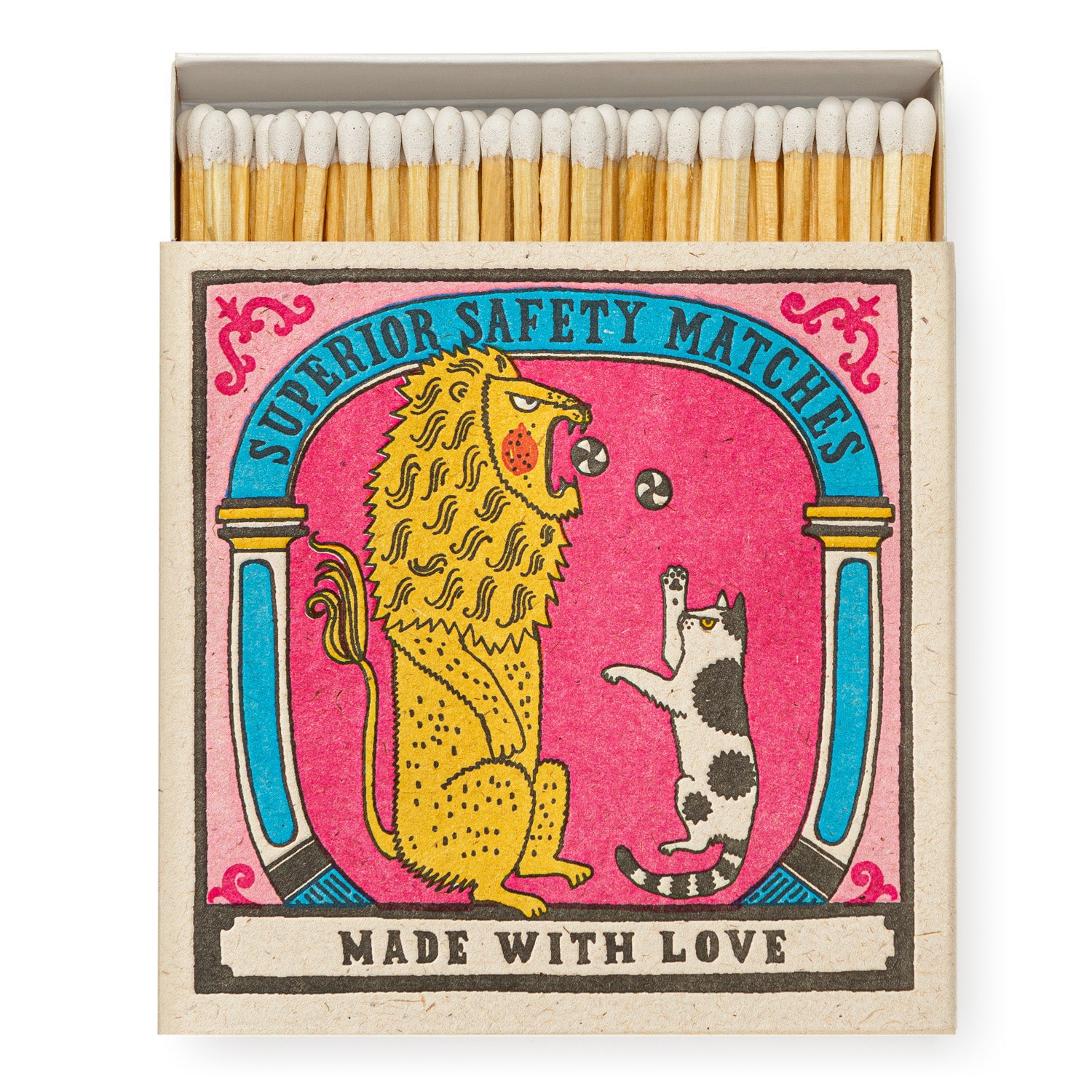 Archivist Gallery Big Cat Little Cat Luxury Matches