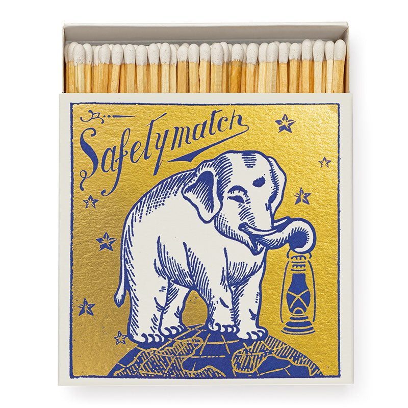 Archivist Gallery Gold Elephant Luxury Matches