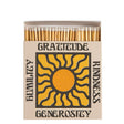 Archivist Gallery Graditude + Kindness Luxury Matches