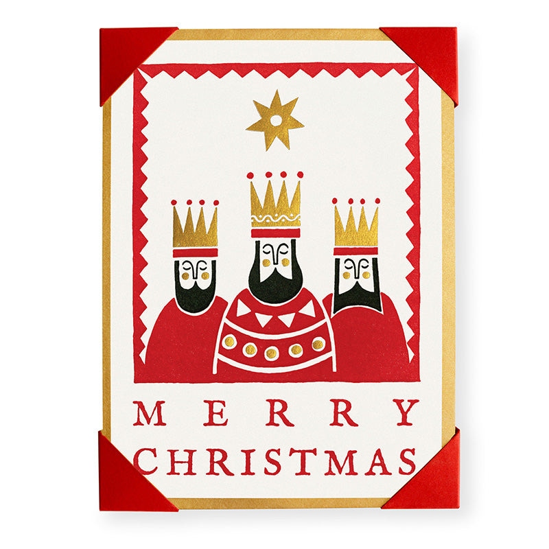 Archivist Gallery Three Wise Men Christmas Card - Pack of 5