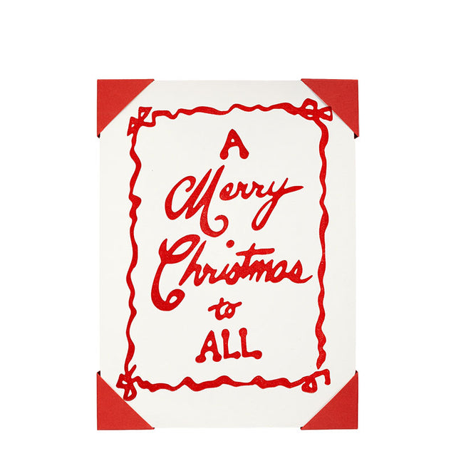 Archivist Gallery Notelet Christmas Card Sets A Merry Christmas to All