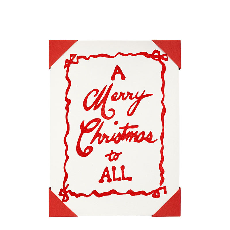 Archivist Gallery Notelet Christmas Card Sets A Merry Christmas to All