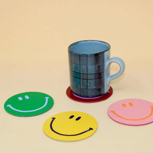 Ark Colour Design Happy Face Coasters