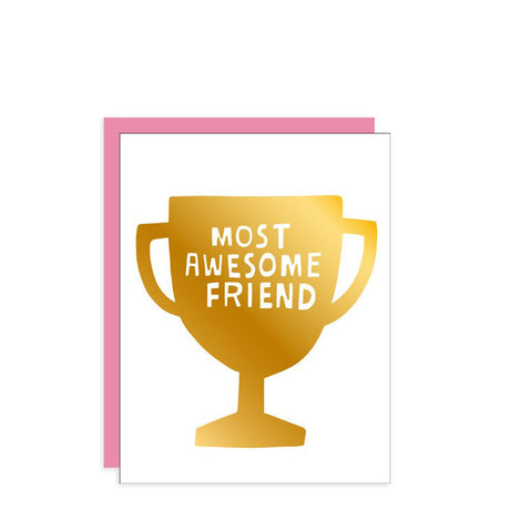 Ashkahn Most Awesome Friend Card