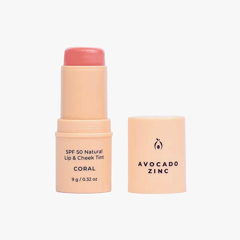 Avocado Zinc SPF 50 Natural Lip &amp; Cheek Tint