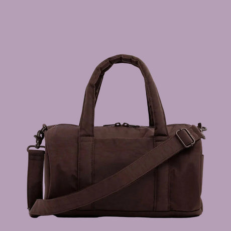 BAGGU Nylon Duffle Bag Coffee
