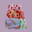 Baggu 3D Zip Set - Carrots and Berries