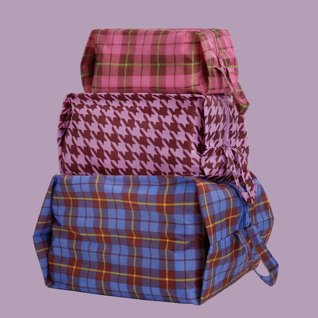 Baggu 3D Zip Set Check Mix