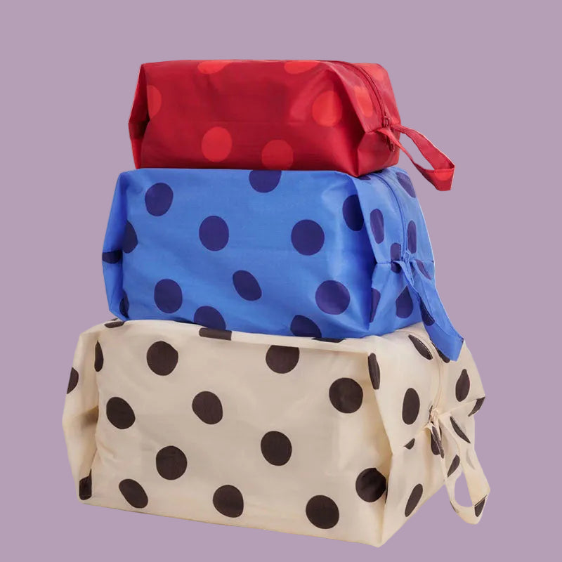 Baggu 3D Zip Set Polka Dot Mix