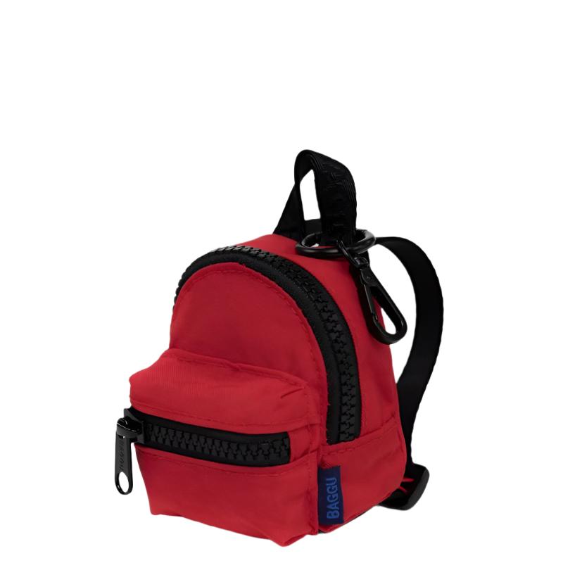 Baggu Backpack Charm - Red