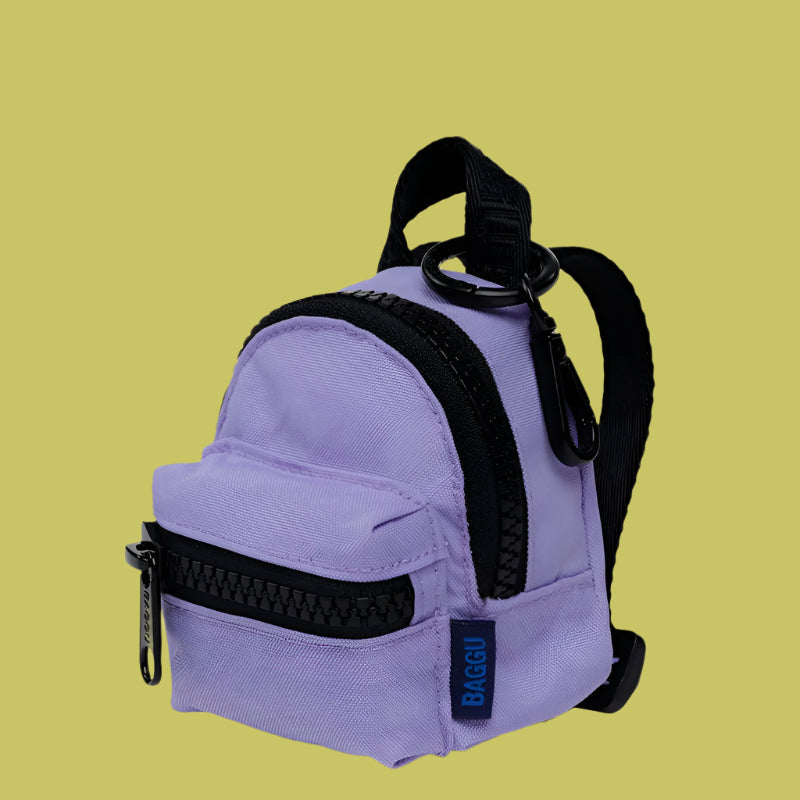 Baggu Backpack Charm Wisteria