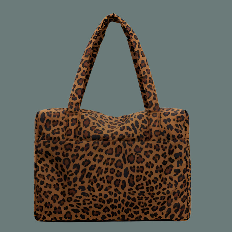 Baggu Cloud Carry-On Bag - Leopard