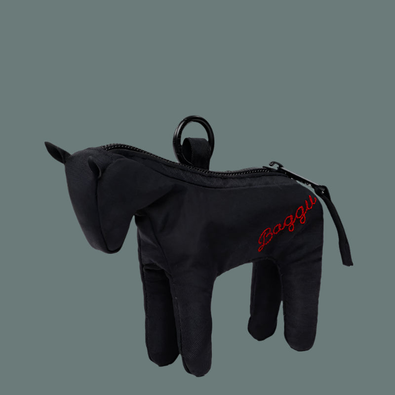 Baggu Horse Charm Black