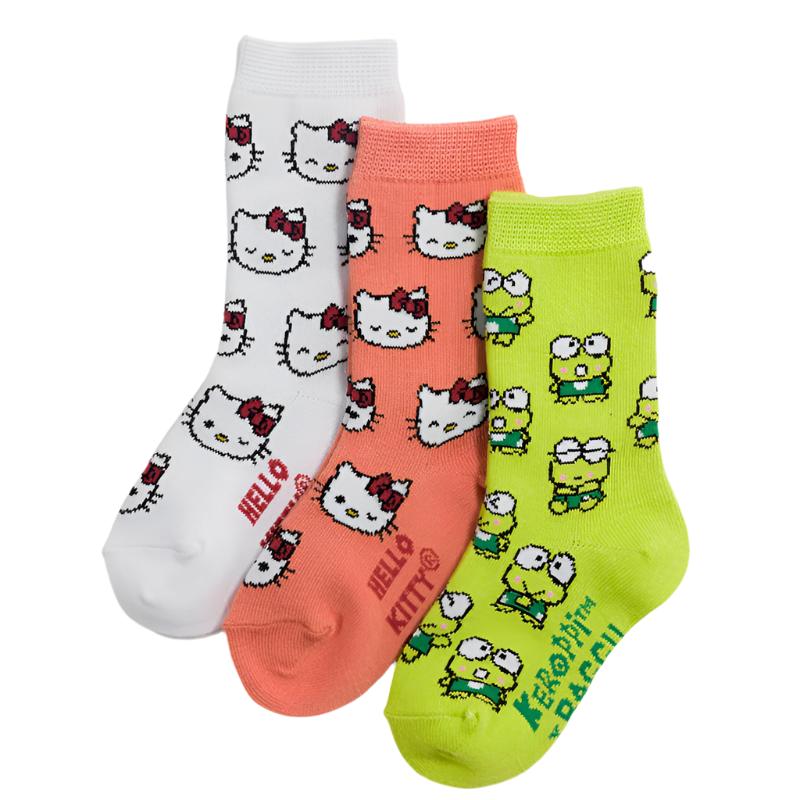 Baggu Kids Crew Socks - Sanrio Friends