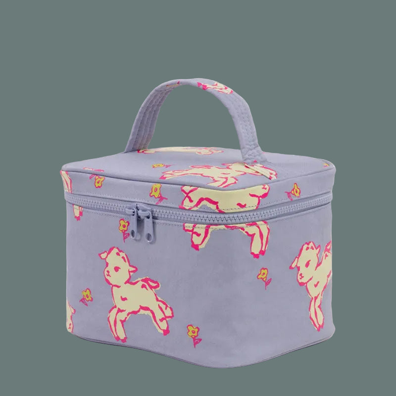 Baggu Large Cosmetic Case - Lambs