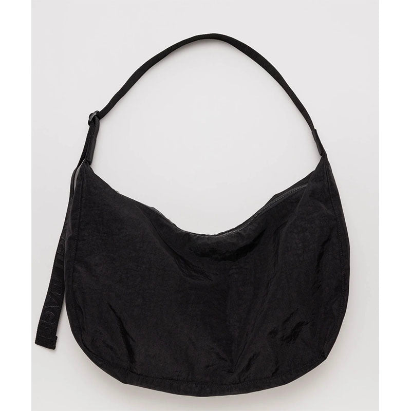 Baggu Large Nylon Crescent Bag - Black