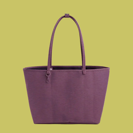 Baggu Large Nylon Reversible Tote Wild Plum Mix