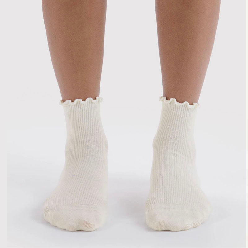 Baggu Lettuce Edge Socks - Set of 2