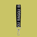 Baggu Logo Keychain - Black + White