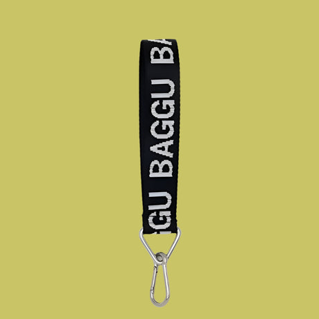 Baggu Logo Keychain - Black + White