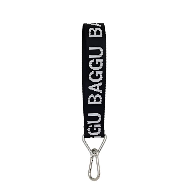 Baggu Logo Keychain - Black + White