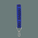 Baggu Logo Keychain - Cobalt