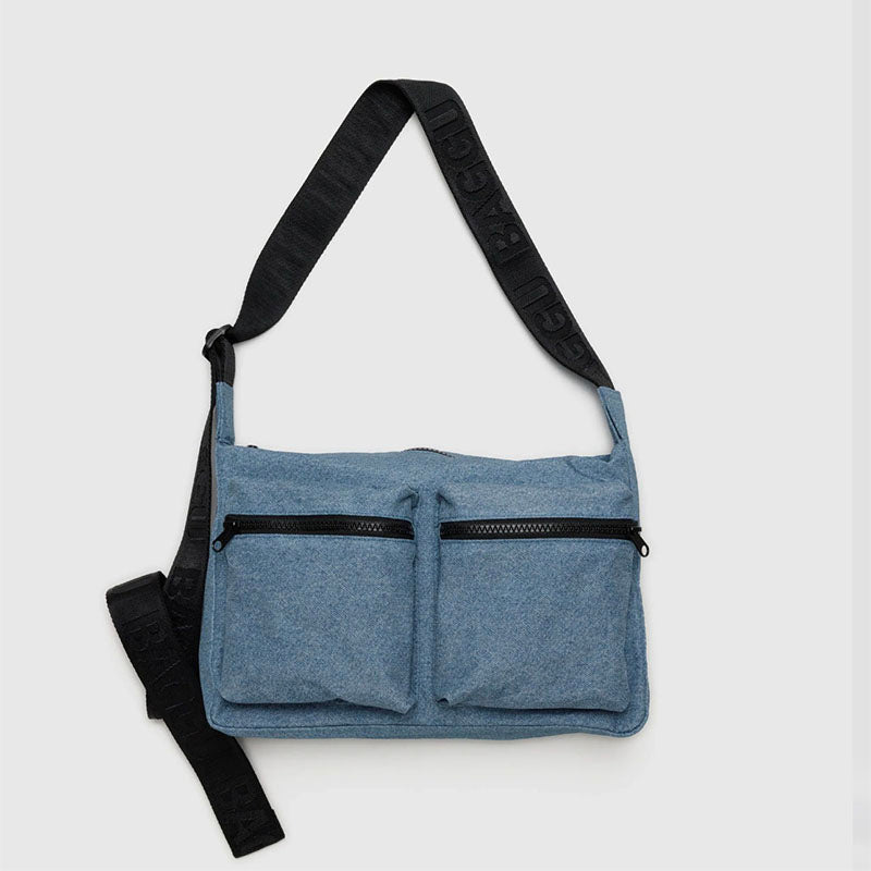 Baggu Medium Cargo Crossbody - Digital Denim