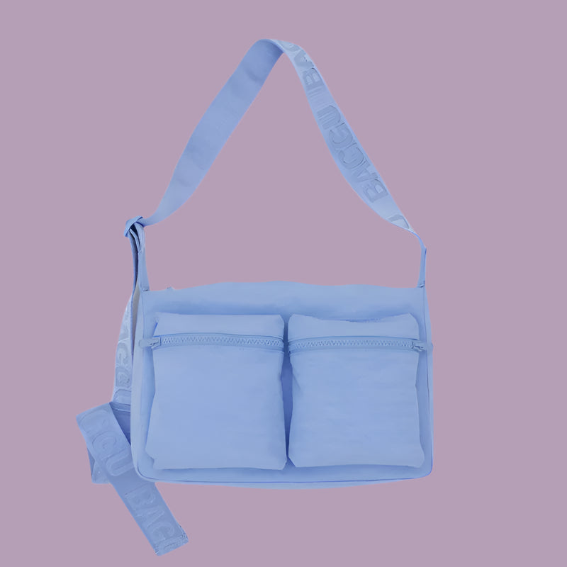 Baggu Medium Cargo Crossbody - French Blue