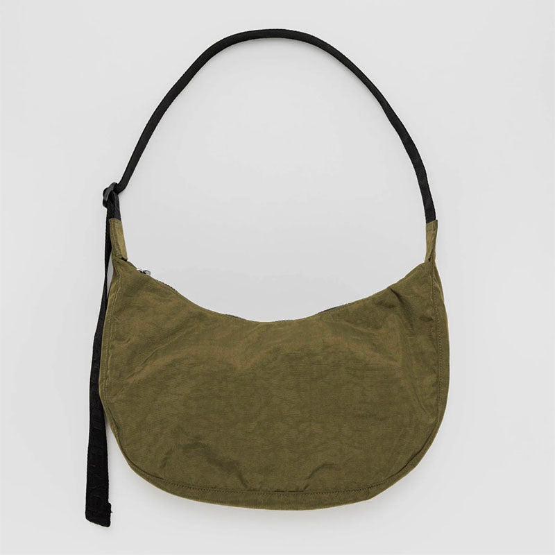 Baggu Medium Nylon Crescent Bag - Seaweed