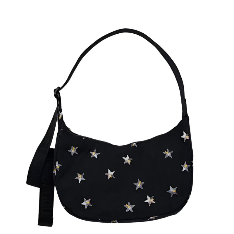 Baggu Medium Nylon Crescent Bag - Stars