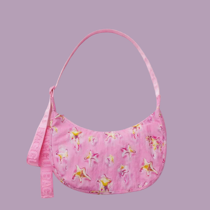 Baggu Medium Nylon Crescent Bag Dancing Star