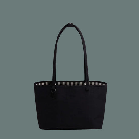 Baggu Medium Nylon Reversible Tote Black Mix