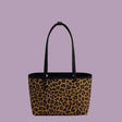Baggu Medium Nylon Reversible Tote Leopard Mix
