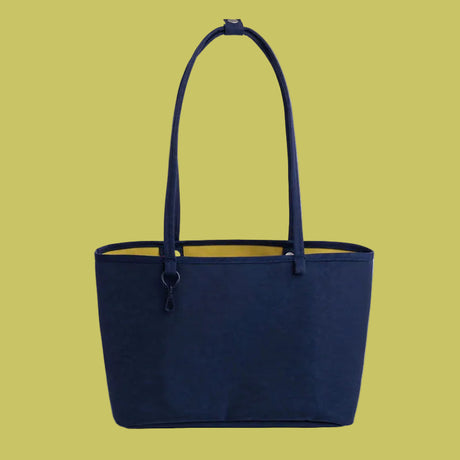 Baggu Medium Nylon Reversible Tote Navy Mix
