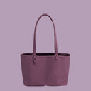 Baggu Medium Nylon Reversible Tote Plum Mix
