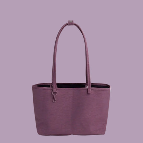 Baggu Medium Nylon Reversible Tote Plum Mix