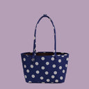Baggu Medium Nylon Reversible Tote Polka Dots