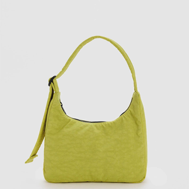 Baggu Mini Nylon Shoulder Bag - Lemongrass