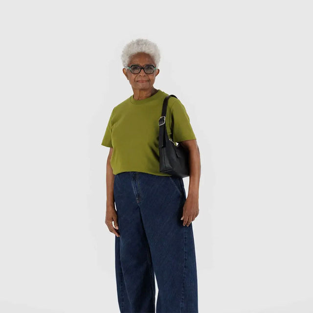 Baggu Mini Recycled Leather Shoulder Bag Geelong